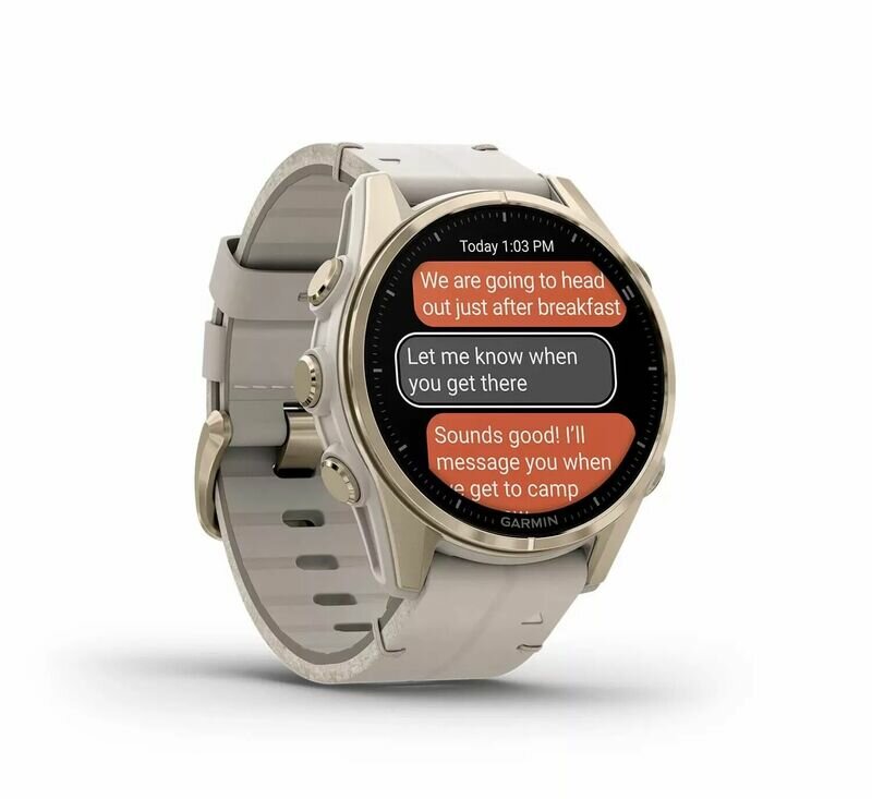 Часы Garmin Fenix 8, мультиспортивные, отслеживание сна и пульса — фото 1