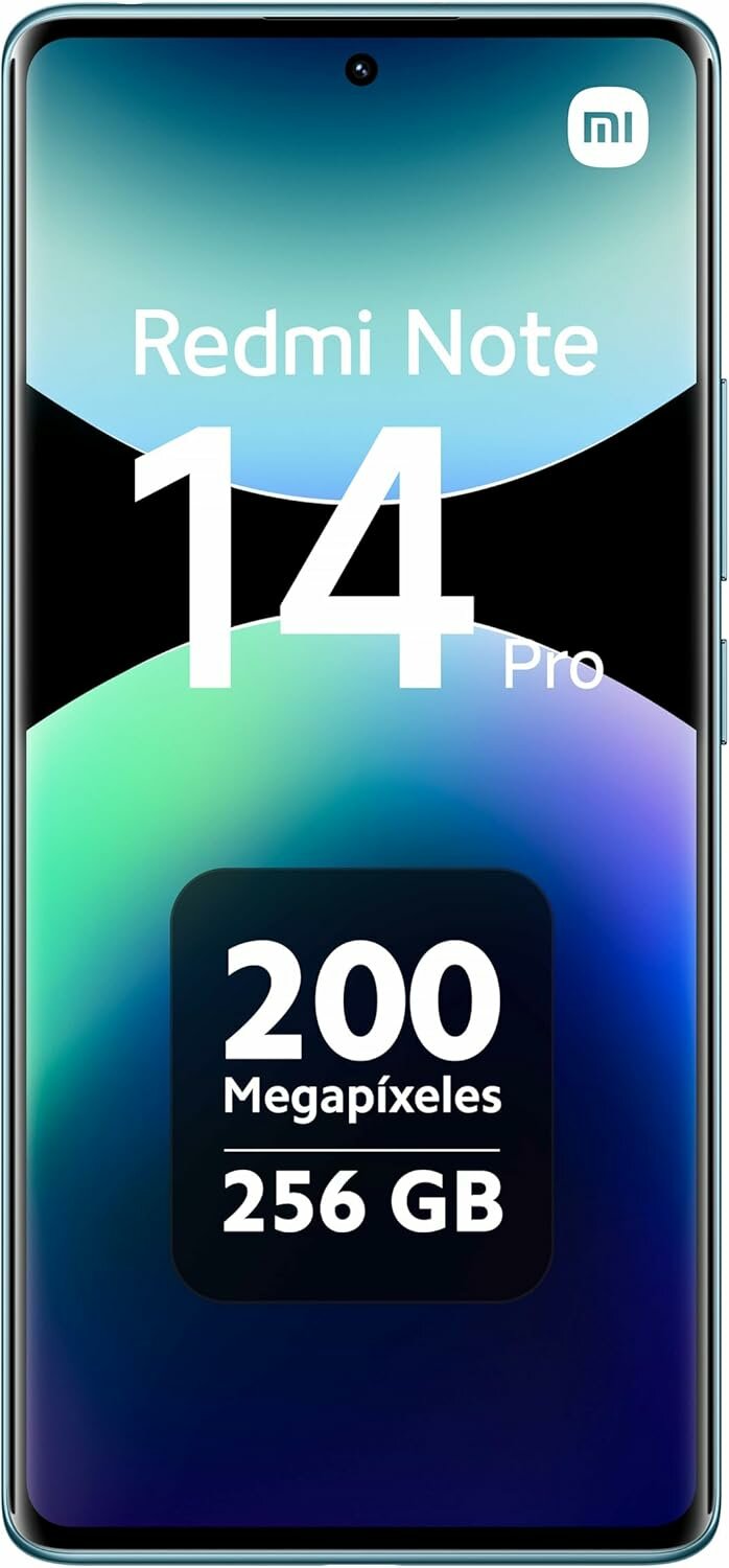 Смартфон Xiaomi Redmi Note 14 Pro, 200MP, NFC, 120Гц, Ocean Blue, 8/256 ГБ — фото 1