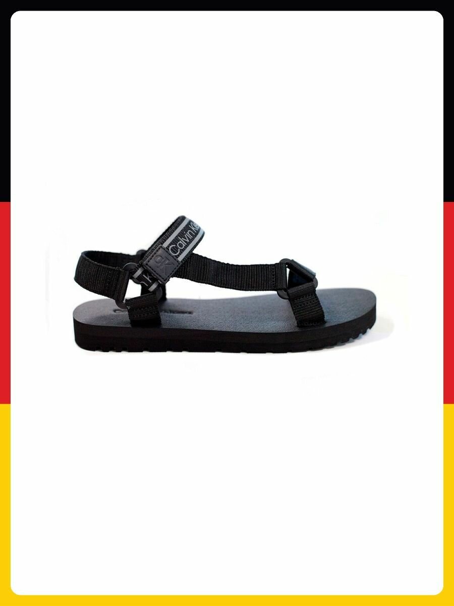 Сандалии CALVIN KLEIN, размер EU 45, черный