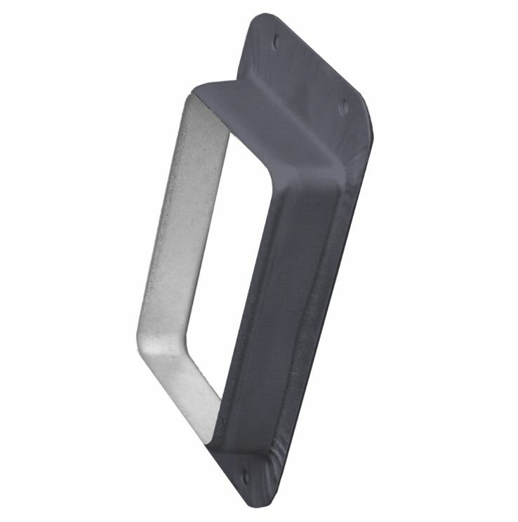 Воронка водосточная Юг Профиль 120x102 мм графит RAL 7024