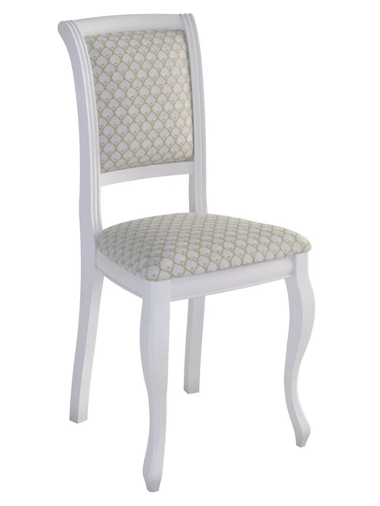 Стул "Дионис"(Белый/ткань-Nota Cold)