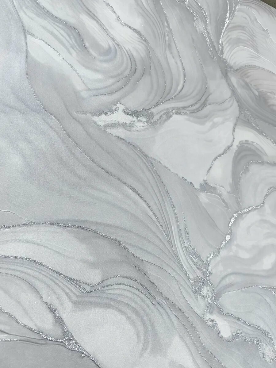 Обои флизелиновые под мрамор с блестками