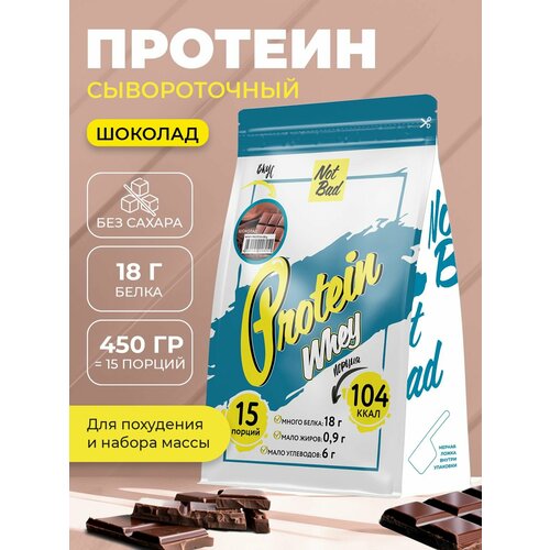 Протеин NotBad Whey Protein, 450 гр., шоколад