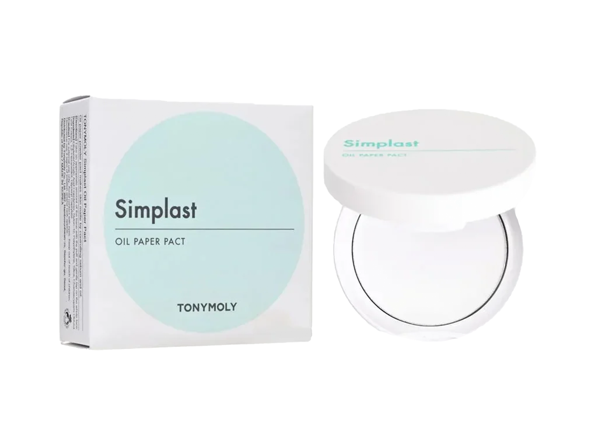 Компактная пудра TonyMoly Simplast 4.5 г – матирование, стойкость, контроль блеска