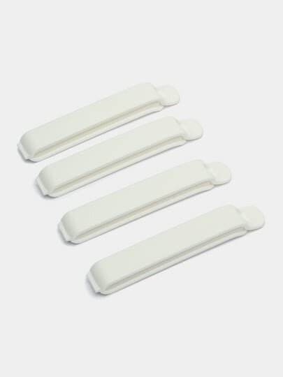 Зажимы для пакетов, кухонные фиксаторы, прищепки для кофе, круп, каш — фото 1