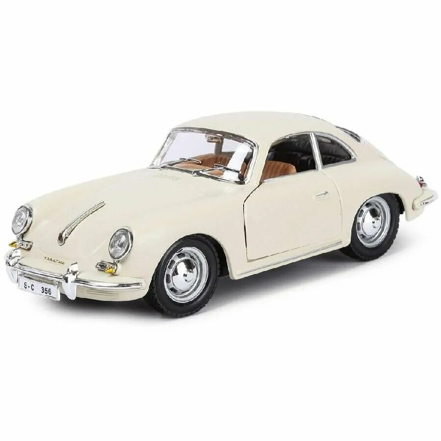 Коллекционная машинка Bburago металлическая Porsche 356B Coupe