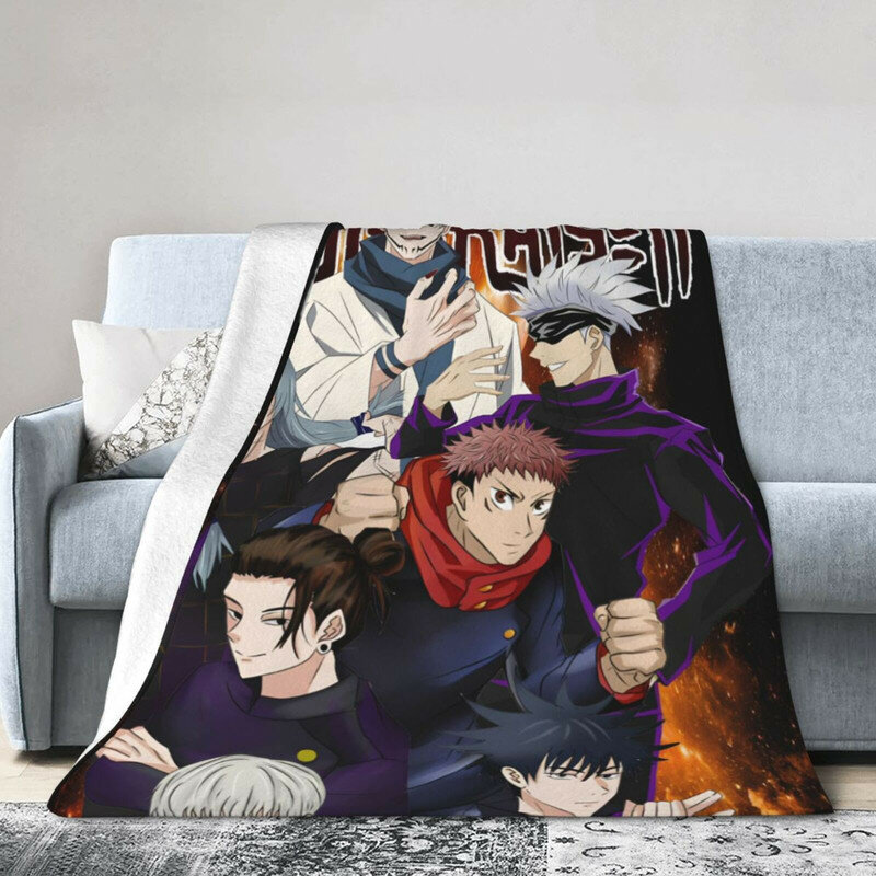 JJK Плед Jujutsu Kaisen Пледы Дзюдзюцу Кайсен Годжо Сатору Итадори Юдзи