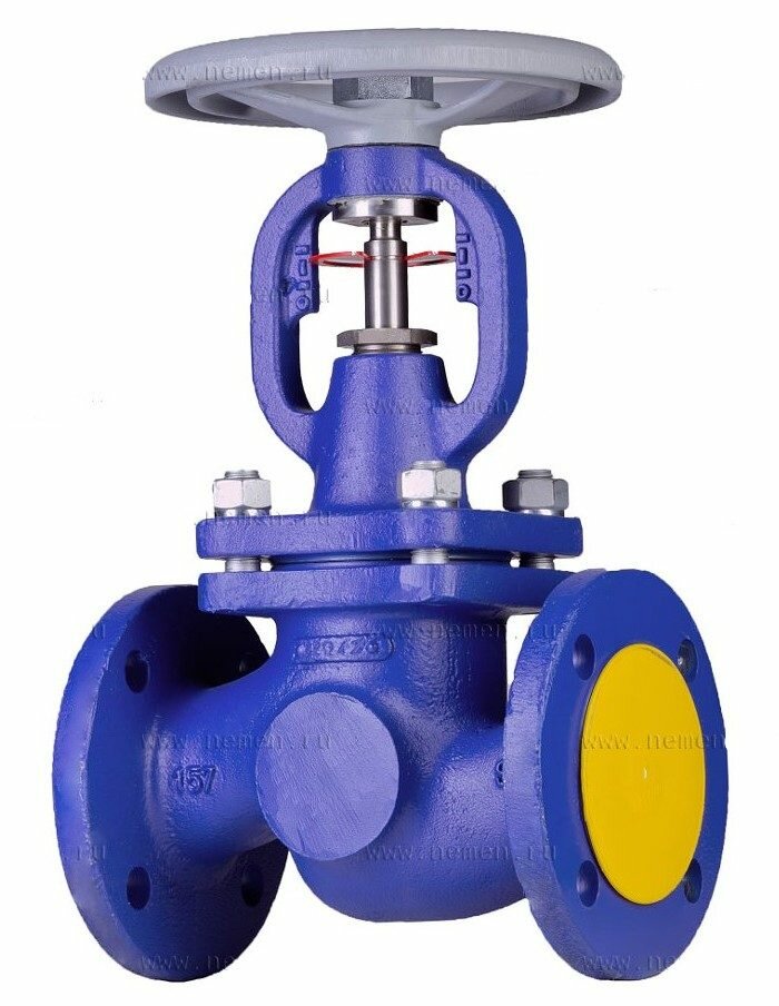 Вентиль запорный с графитовым уплотнением ф/ф Ду 40 Ру 16 тип V215 Zetkama zGLO 215A040C00