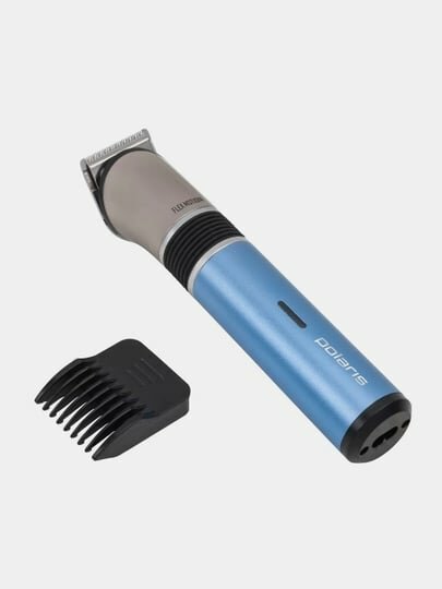 Машинка для стрижки волос PHC 0401RB Flex Motion Голубой/металлик (POLARIS) — фото 1