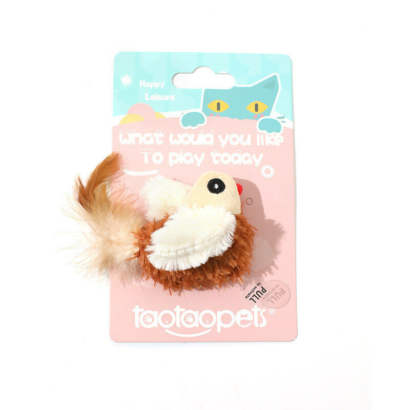 Игрушка для птиц с пищалкой для стимуляции игры птица