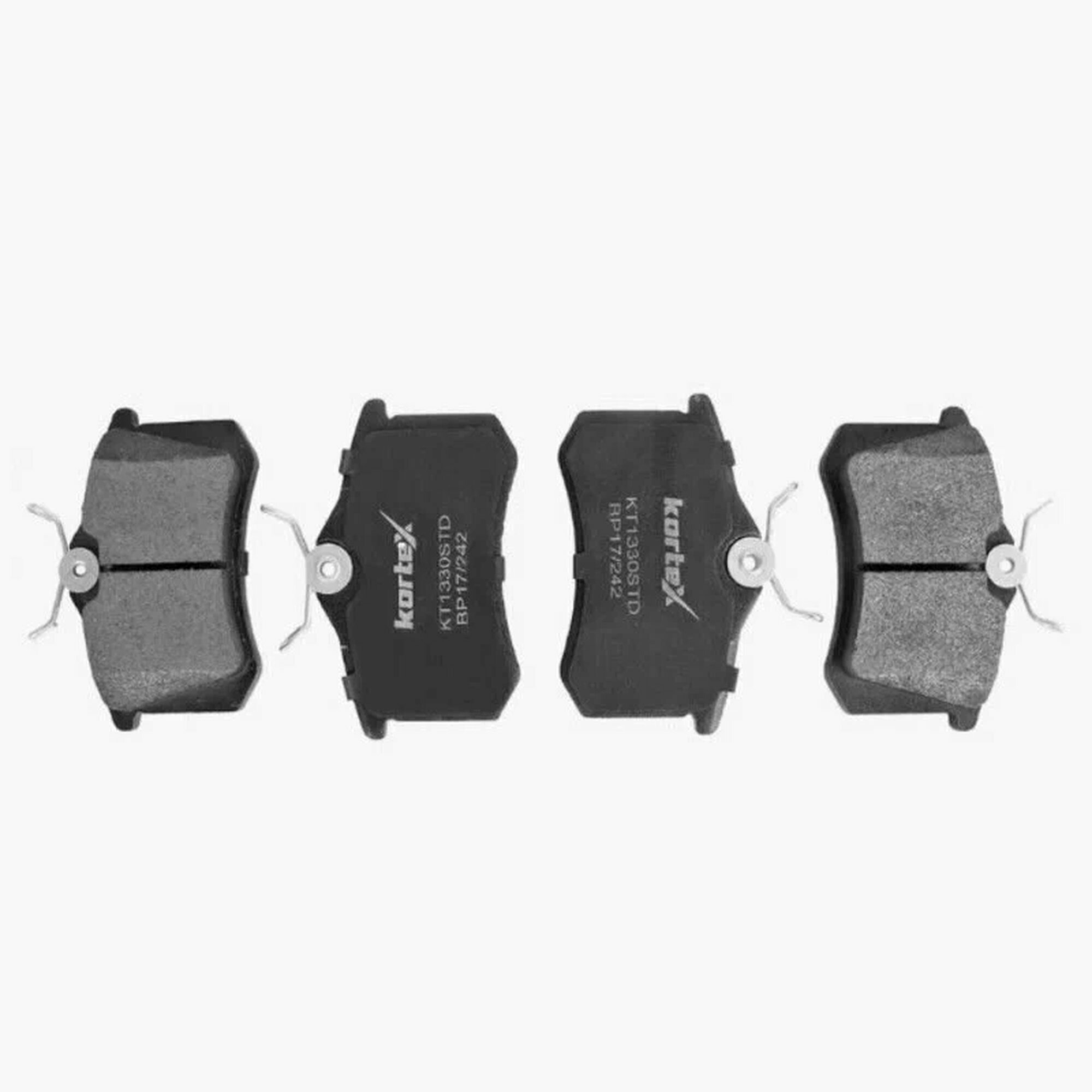 Тормозные колодки дисковые задние KORTEX KT1330STD для а/м Audi A4, Skoda Octavia, Volkswagen Passat B3, Seat
