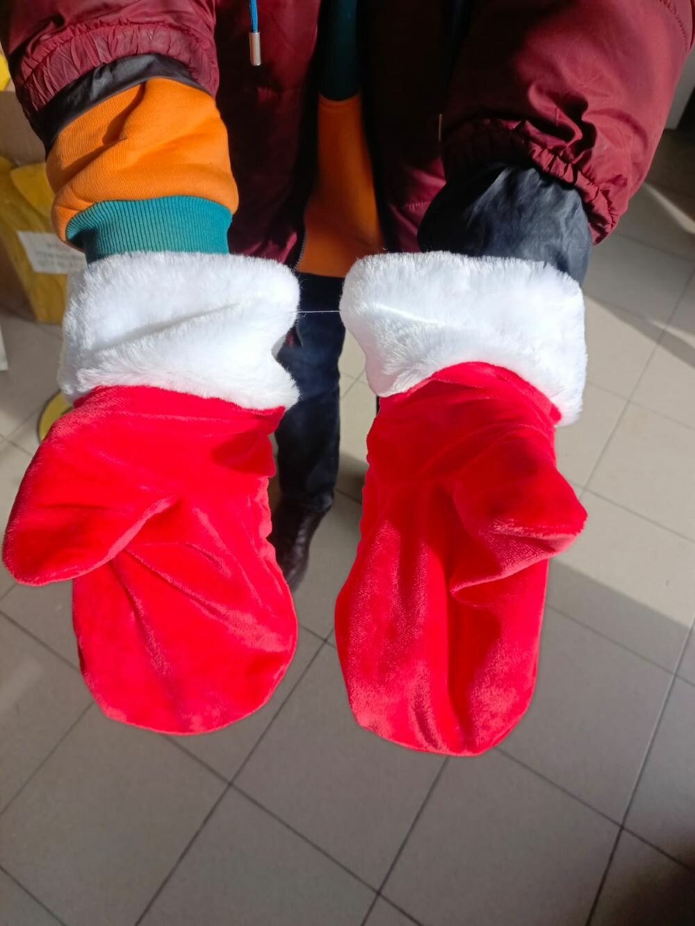 Варежки Деда Мороза