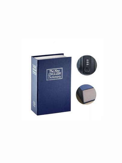 Сейф-книга — надёжная шкатулка для хранения денег, документов и ценных мелочей. Доступна в разных размерах!