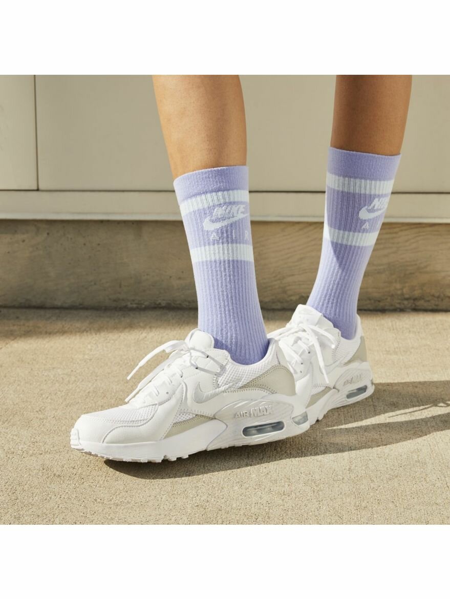 Кроссовки NIKE WMNS AIR MAX EXCEE, полнота F, размер 7 US, белый, — фото 1