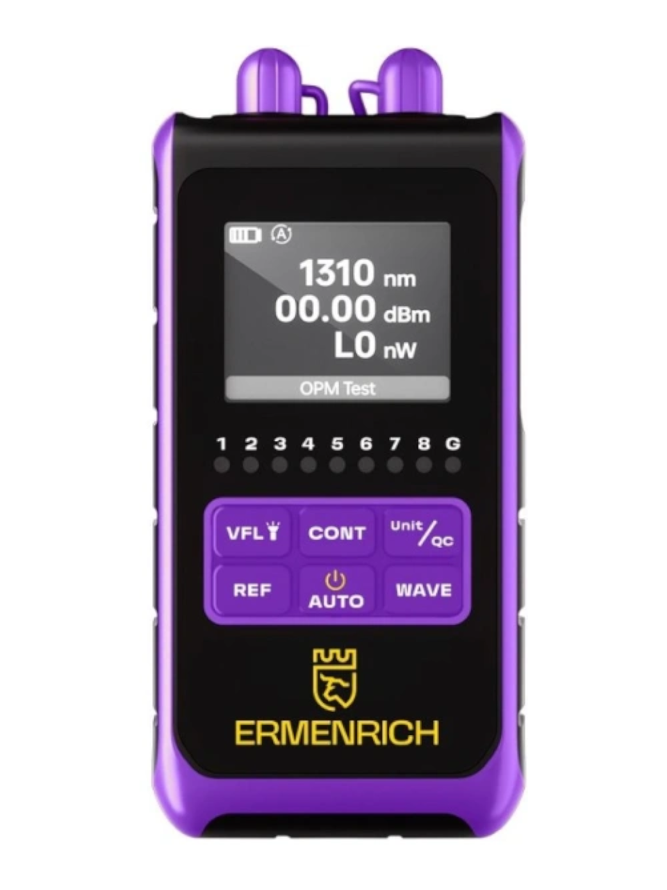 Мультиметр Ermenrich NetGeeks 84552, оптический, для кабельных сетей