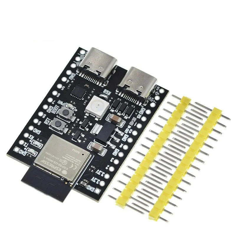 Плата разработки ESP32-C3-Mini-1 с двумя USB Type-C и 4 Мбит флеш-памяти — фото 1