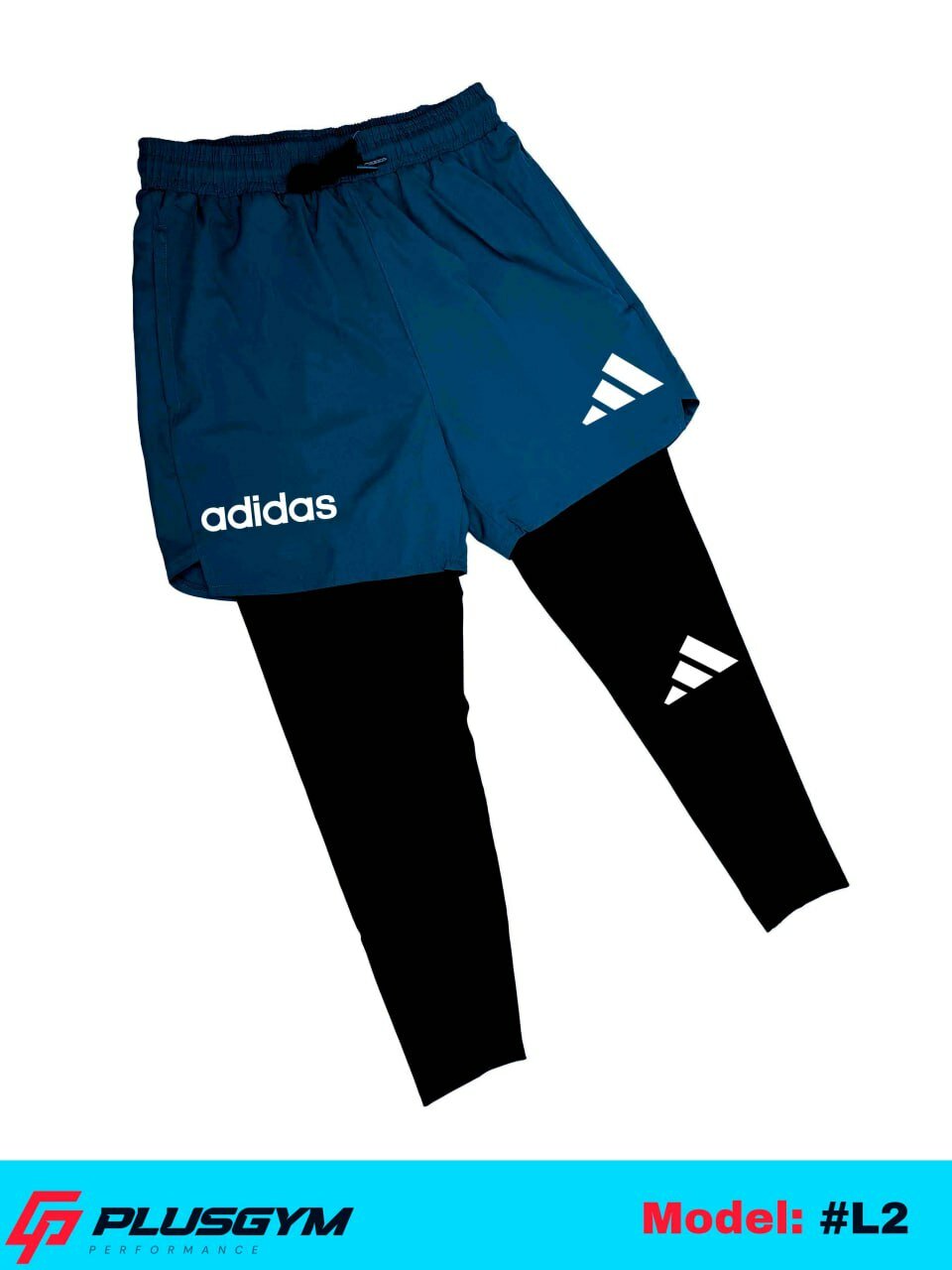 Шорты спортивные эластичный полиэстер