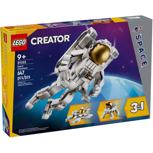 Конструктор LEGO Creator 31152 Space Astronaut, 647 дет. lego creator 3 в 1 игрушка космические американские горки fun fair