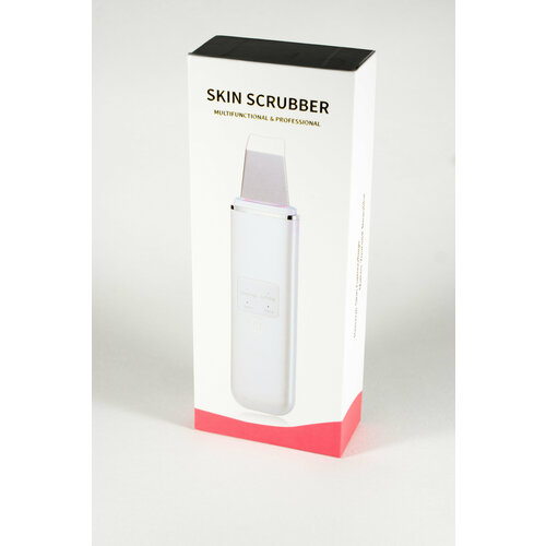 Ультразвуковой аппарат лопатка для чистки лица Skin Scrubber 4 режима скраб пилинг питание лифтинг 84900₽