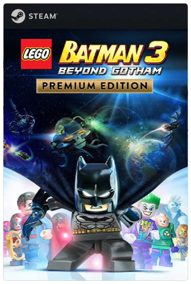 Игра LEGO Batman 3: Beyond Gotham Premium Edition для PC, русский перевод, Steam (Электронный ключ для России и стран СНГ)