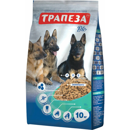Трапеза БИО для взрослых собак всех пород (10 кг)