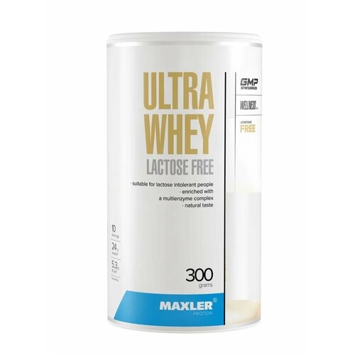 Maxler Ultra Whey Lactose Free 300 гр (Maxler) Кофе безлактозный протеин maxler ultra whey lactose free 300 гр кофе