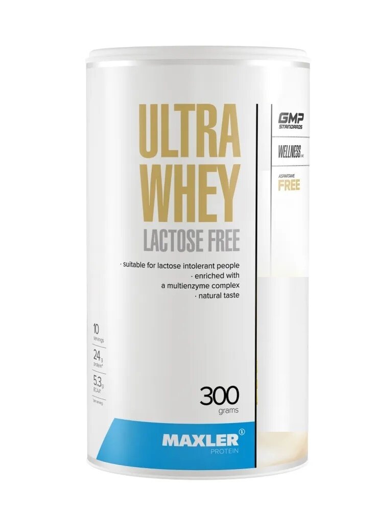 Maxler Ultra Whey Lactose Free 300 гр (Maxler) Натуральный