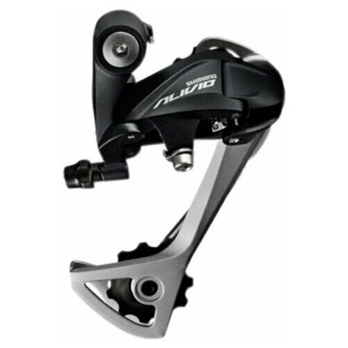 тормозная ручка shimano alivio bl t4000 левая на руль 22 2 мм ablt4000ll SHIMANO Переключатель задний Shimano Alivio, T4000, SGS, 9 ск. (Черный)