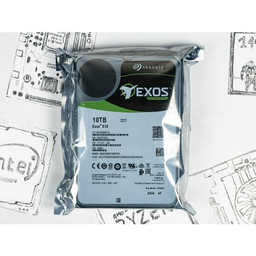 35 жесткий диск Seagate Exos X10 10Tb 1984600₽