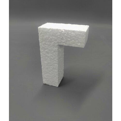 Объемная буква из пенопласта 