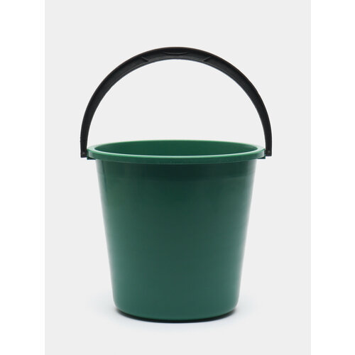 Ведро пластиковое 10л с мерной шкалой для огорода воды для уборки Цвет Зеленый 799₽