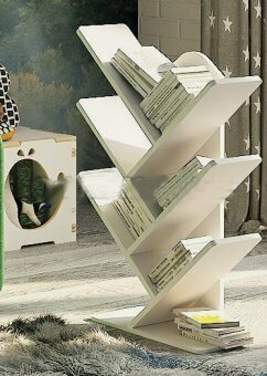 Изображение товара Стеллаж Зигзаг большой ДС-25 Белый