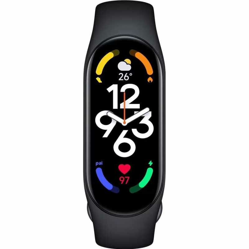 Фитнес-браслет Xiaomi Mi Smart Band 7, 1.62", Amoled, BT5.2, 180 мАч, чёрный — фото 1