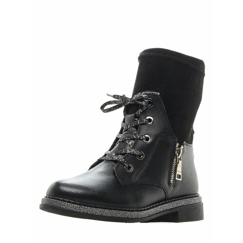 фото Полусапоги allee, полнота 7, размер 37, черный