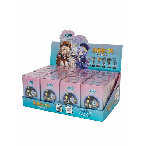 Набор фигурок Геншин Импакт серия 2 в сюрприз боксах 12 штук 5354₽