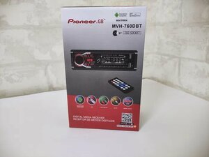 Автомагнитола/Магнитола/Чейнджер 1Din Pioneer.GB 760 DBT (Bluetooth/USB/AUX/FM)