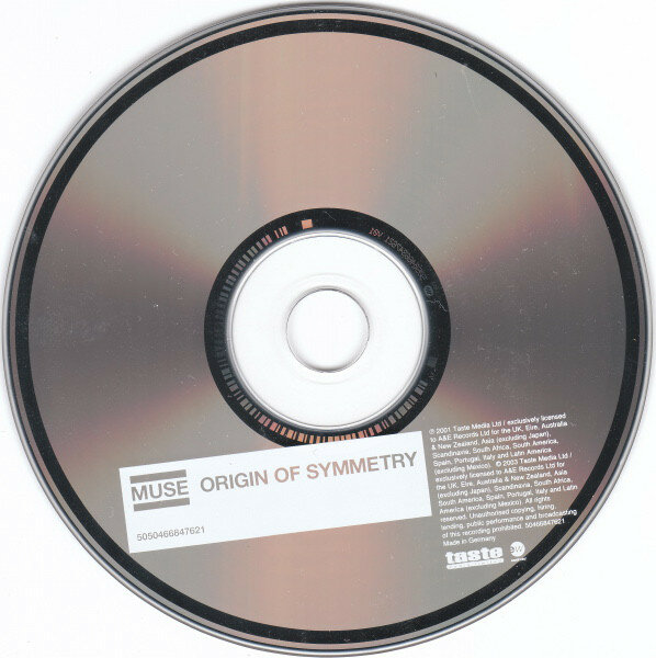 ORIGIN OF SYMMETRY CD Медиа - фото №6