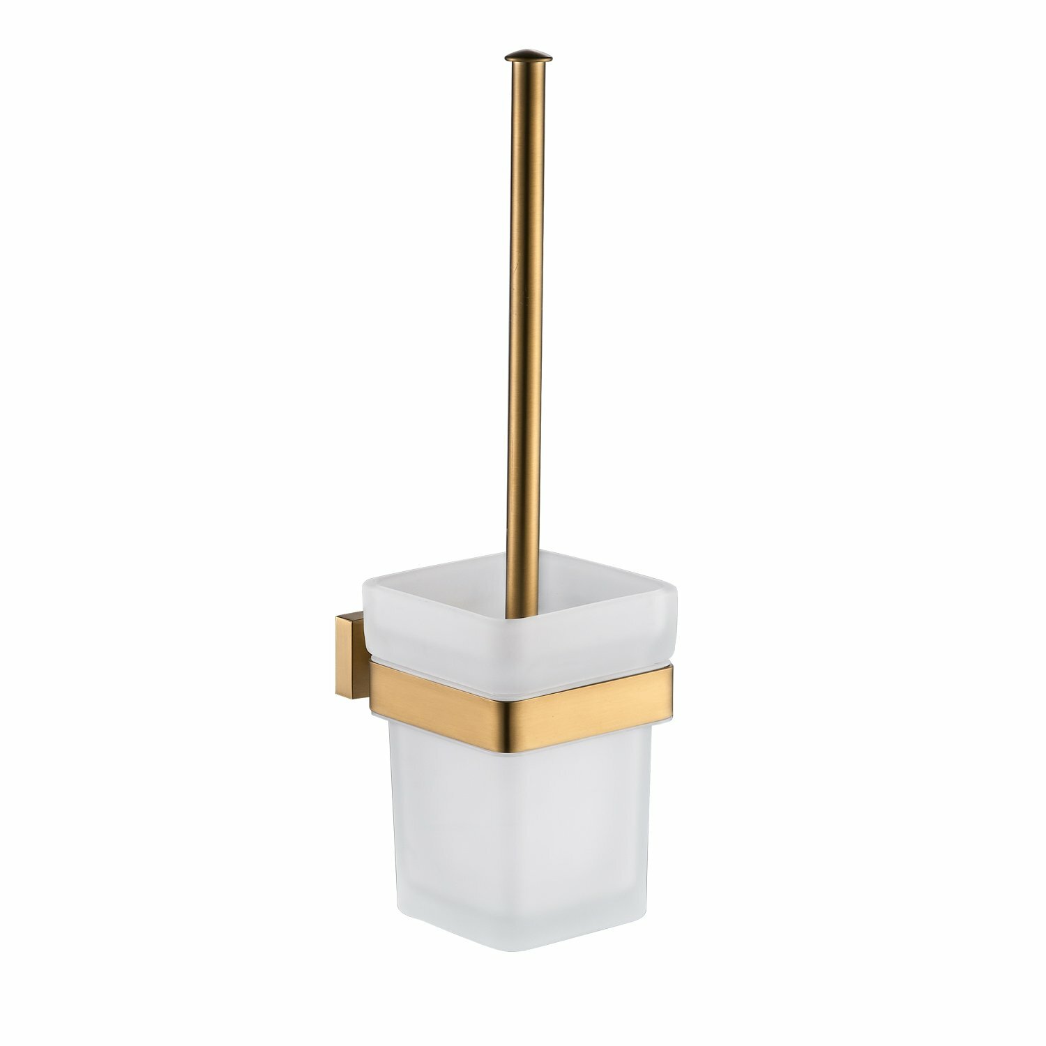 фото Ершик для унитаза Shevanik SG5600G, золотой сатин