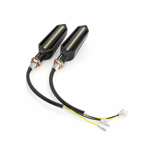 Светодиодные поворотники ходовые огни для мототехники мотоциклов байков мопедов комплект 2 шт 690₽