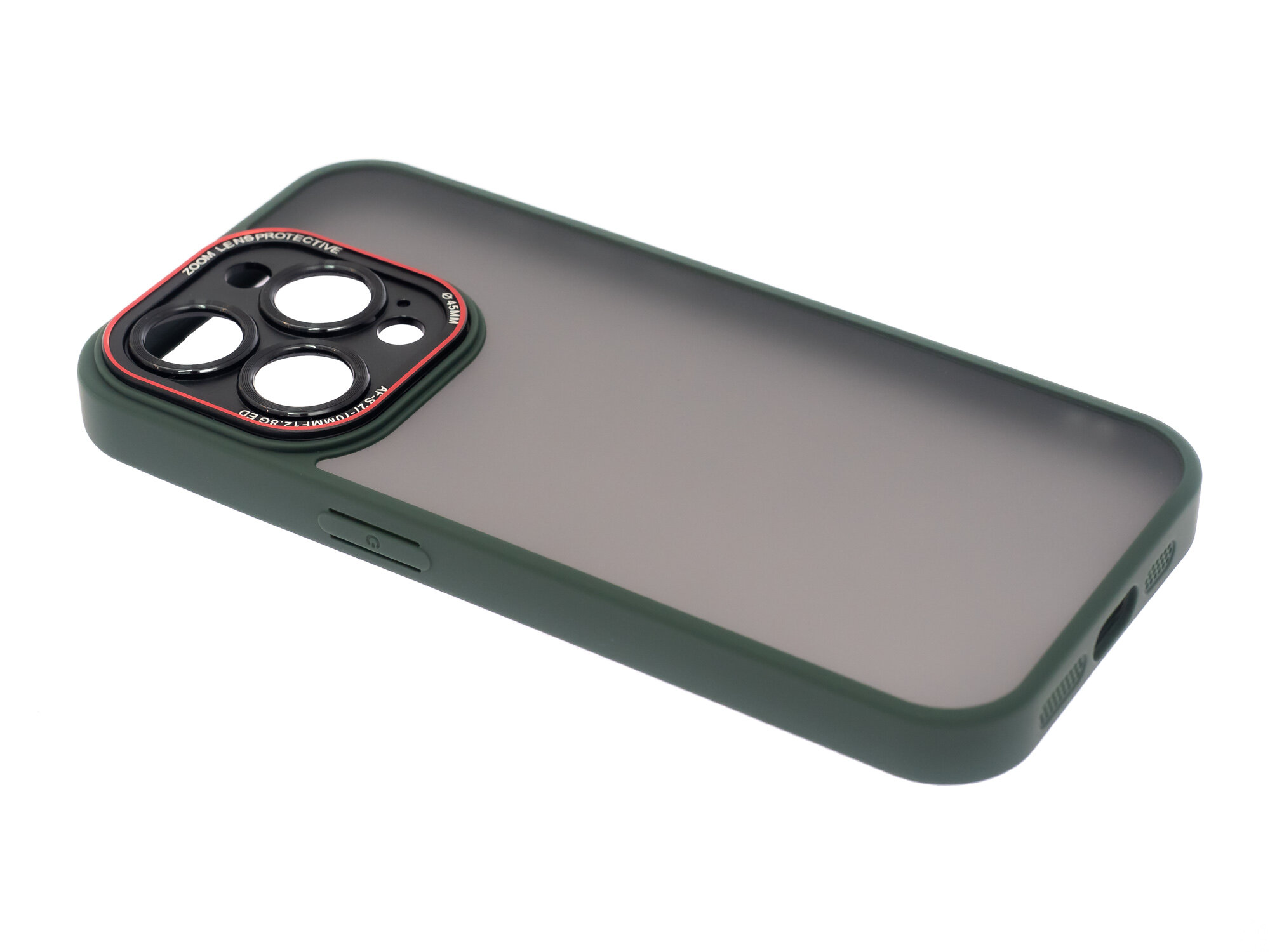 Чехол-накладка для iPhone 15 Pro VEGLAS Crystal Shield зеленый — фото 2