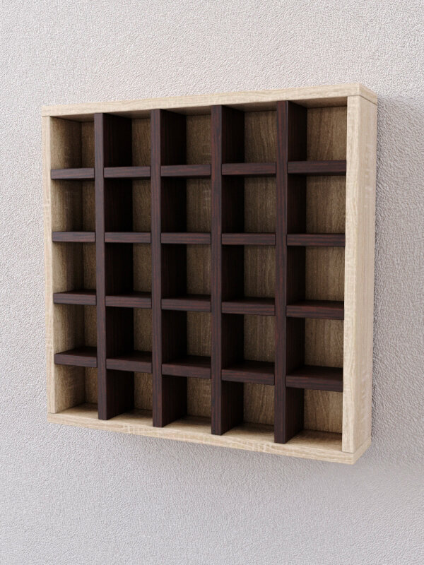 Ключница №1, Дуб Сонома и Дуб Венге. Производитель товара - компания Westcom.