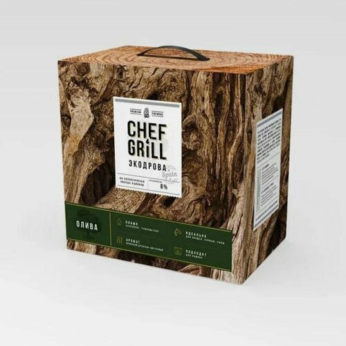 Дрова из оливы Chef Grill 8 кг 2590₽
