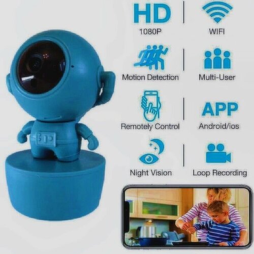 Умная PTZ Wi Fi Smart камера Астронавт А6 с датчиком движения 307800₽