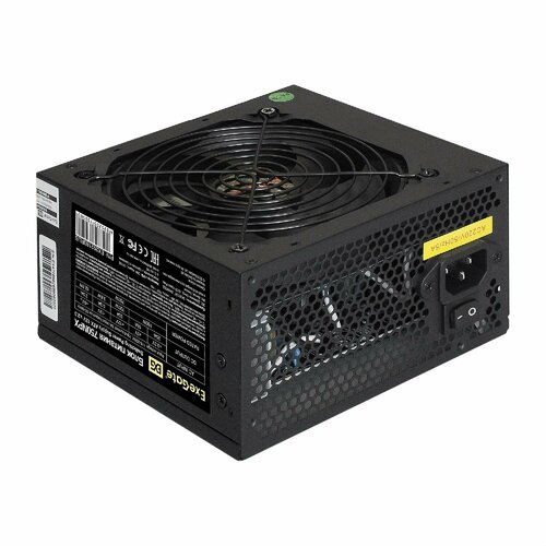 Блок питания EXEGATE 750NPX ATX 12cm fan 24pin 4pin PCIe 3xSATA 2xIDE FDD black 366000₽
