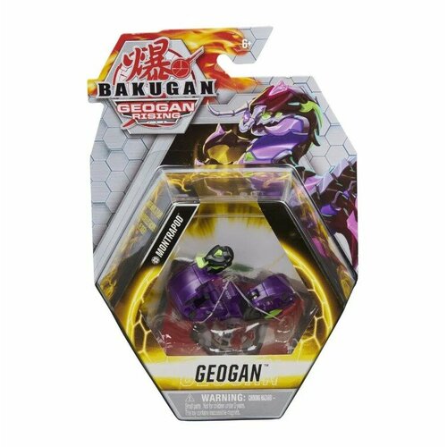 Фигурка-трансформер Bakugan Геоган S3 Montrapod 605985020131250 фиолетовый-черный 2299₽