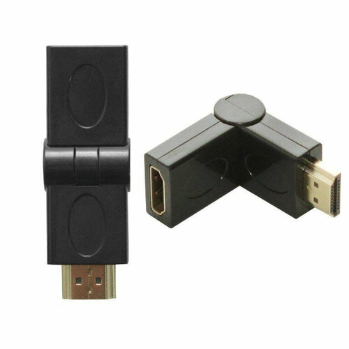 Переходник HDMI на HDMI 360° папа-мама