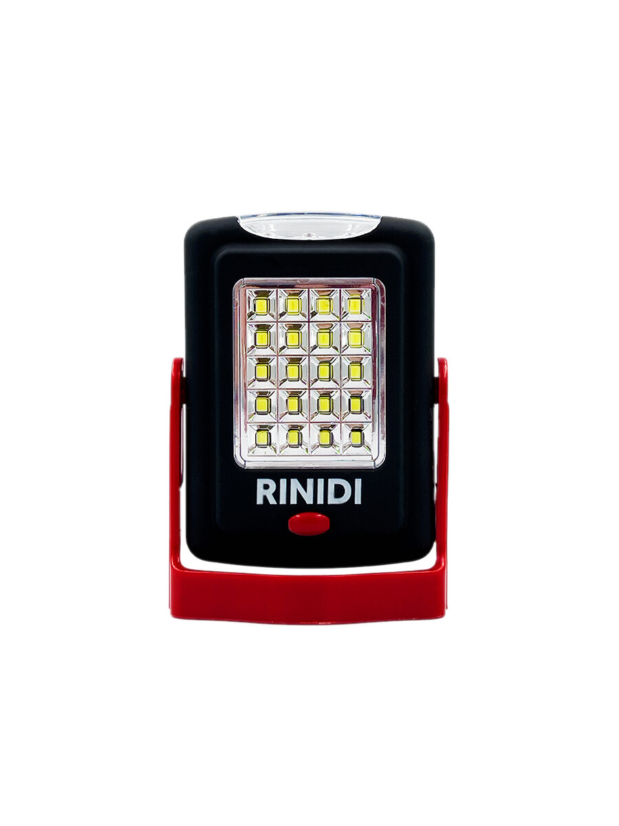 Светодиодный фонарик RINIDI с магнитным крючком 10х7х2,5