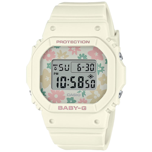 фото Наручные часы casio baby-g наручные часы casio baby-g bgd-565rp-7, белый