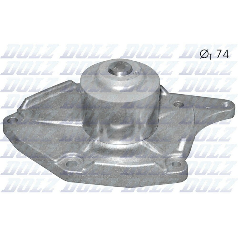 Помпа, водяной насос renault clio/megan ll/двиг. k9k790/1.5dci/ d=74mm dolz r-227