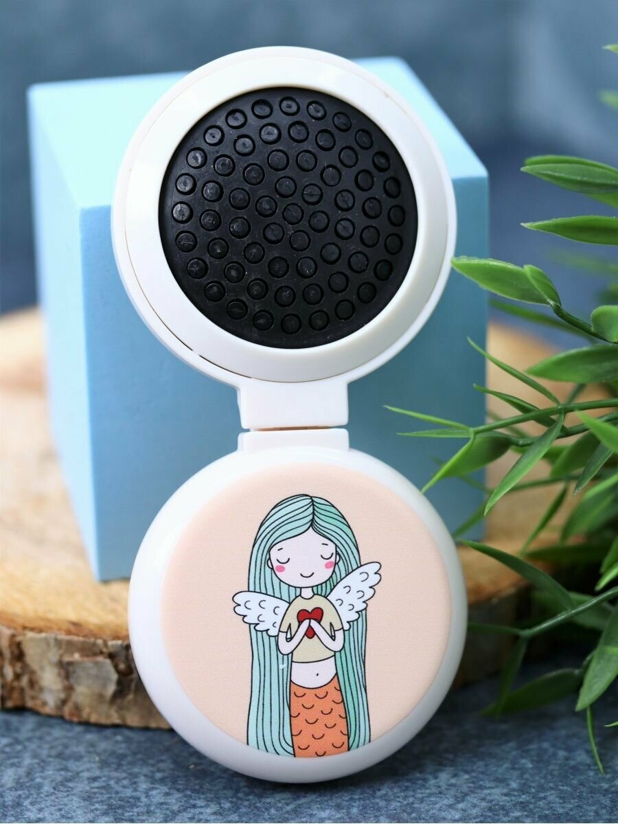 фото Расческа для волос Unicorn star folding